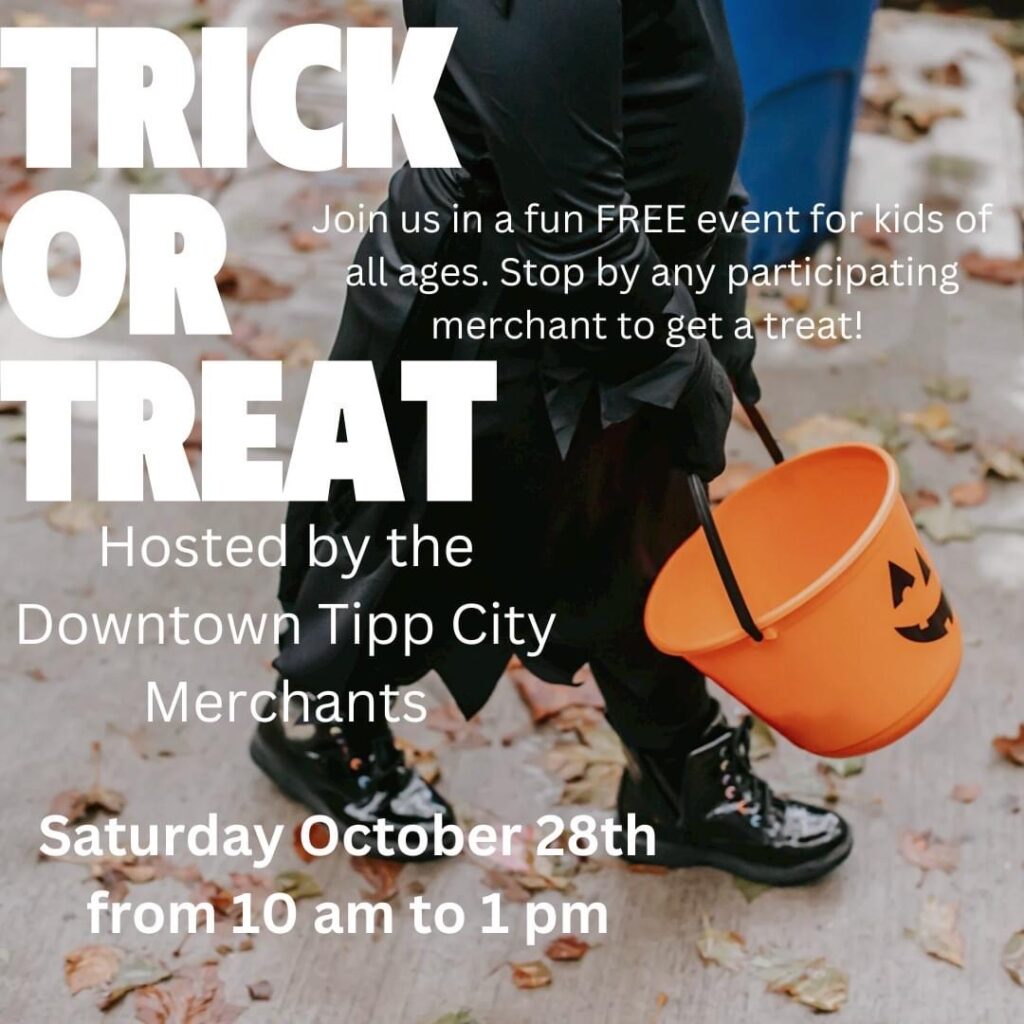 Downtown Tipp City Merchants Trick or Treat Downtown Tipp City