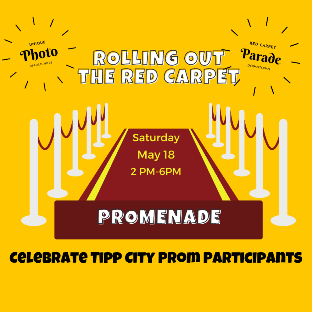 Community Red Carpet Promenade Downtown Tipp City Partnership
