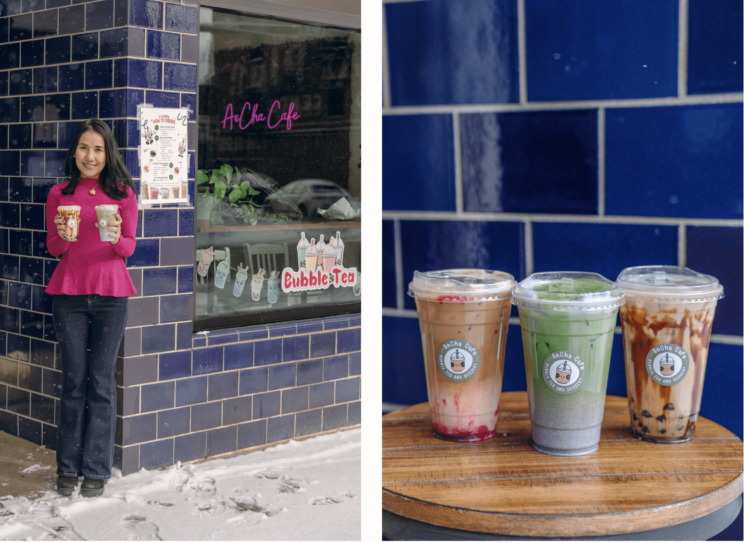 AeCha Cafe in Tipp City Serves Boba Tea, Coffee, and Desserts