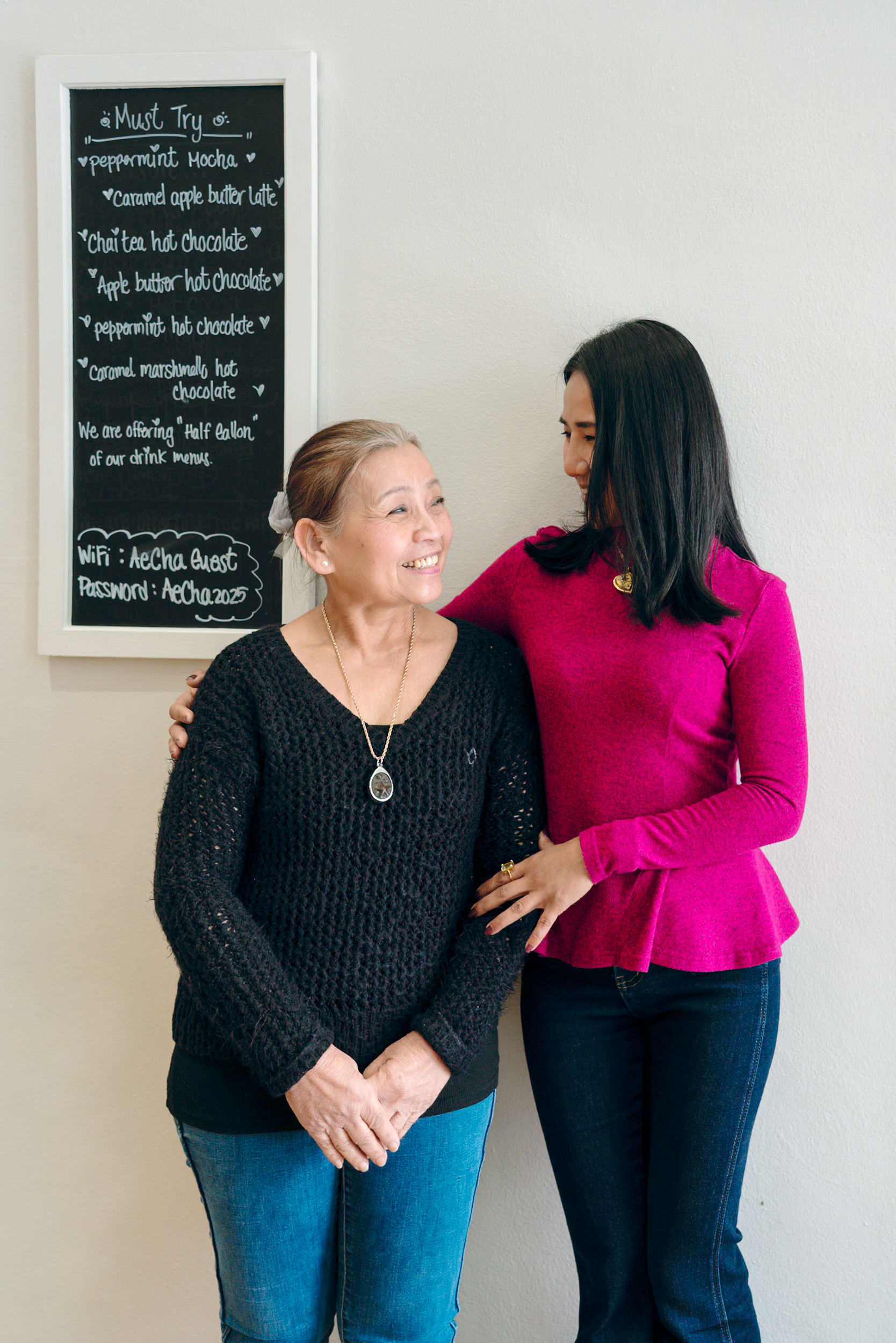 Family owned AeCha Cafe in Tipp City Serves Boba Tea, Coffee, and Desserts.