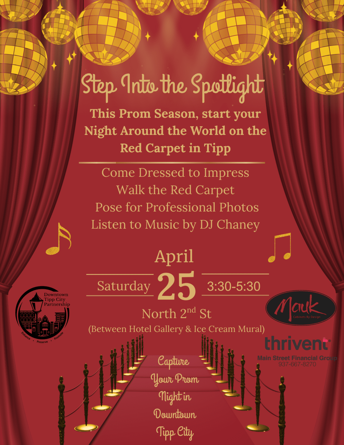 Step Into the Spotlight: Prom Night in Downtown Tipp City - Downtown ...